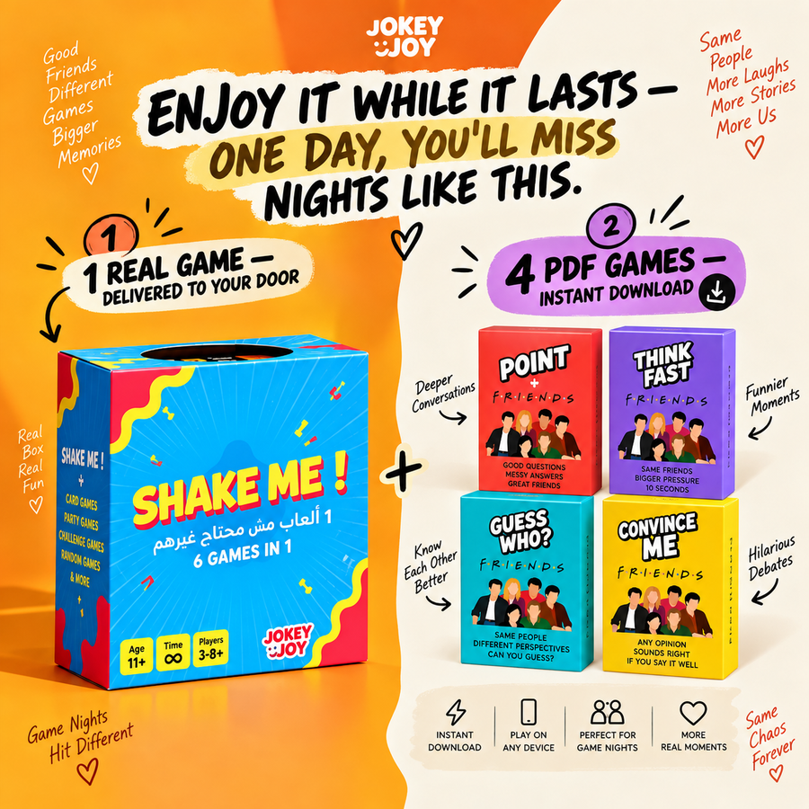 GenZ Games Bundle (4 Games Digital + Shake Me)