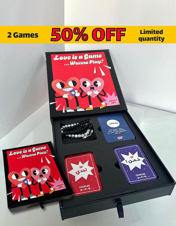 2 Games in Funny Love Box + Free bracelet - JokeyJoy